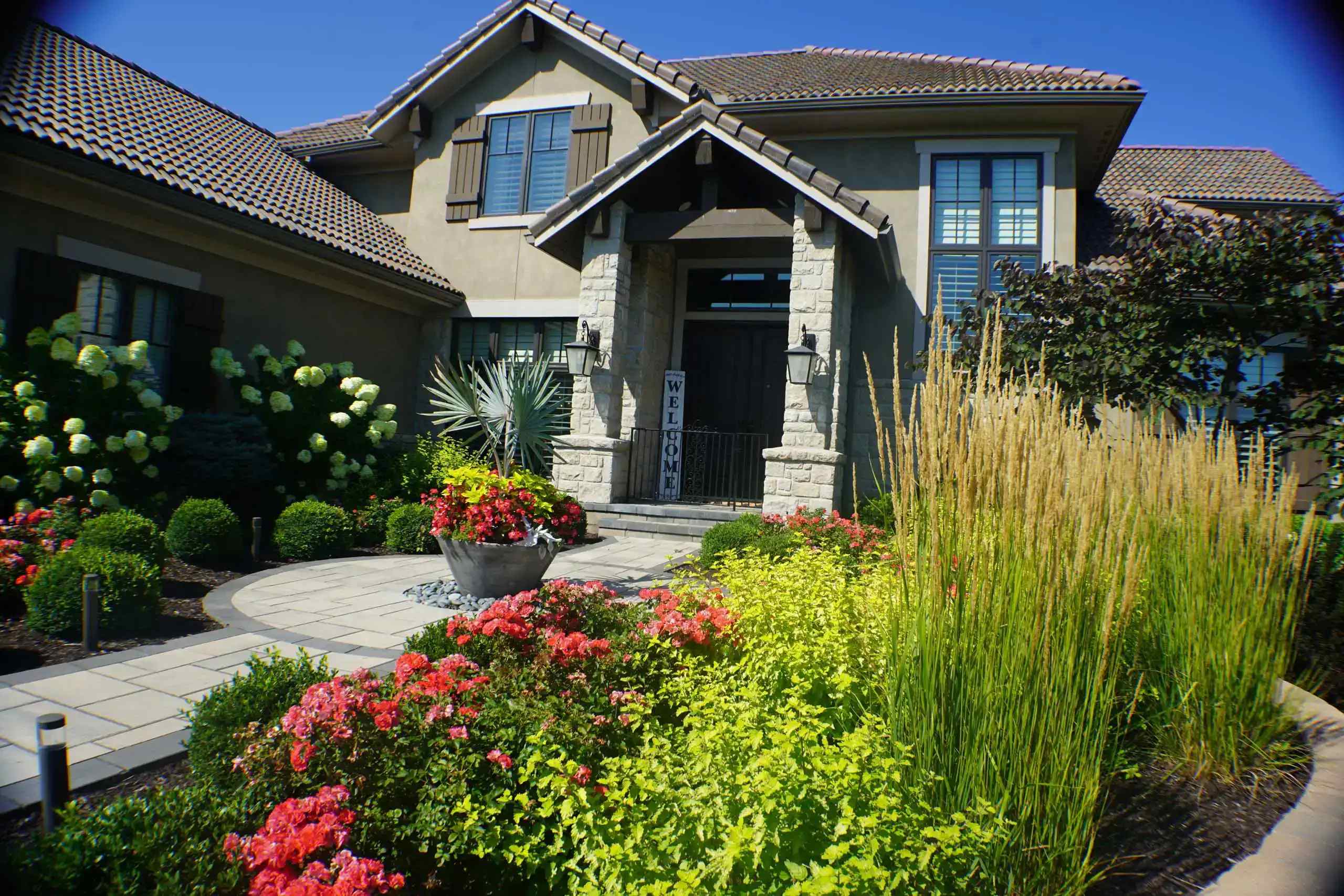 2. Add Front Garden Containers at the Correct Scale