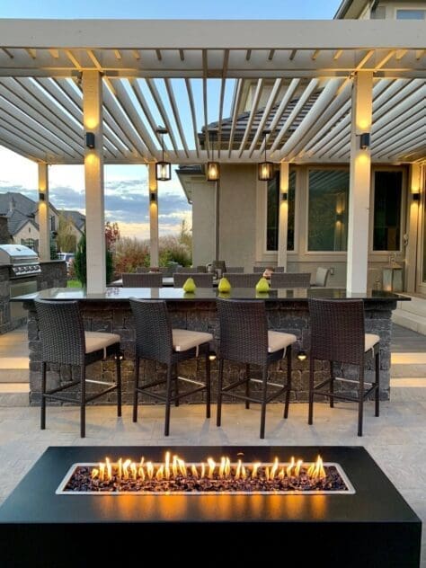 Kitchen With Shade Design Kansas City
