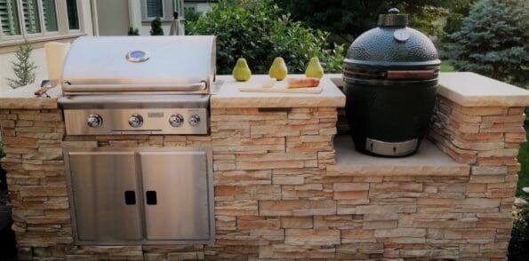 Putdoor Kitchen Landscape Design Kansas City