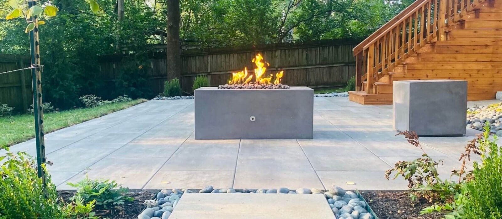 Outdoor Fire Stone Design Kansas City